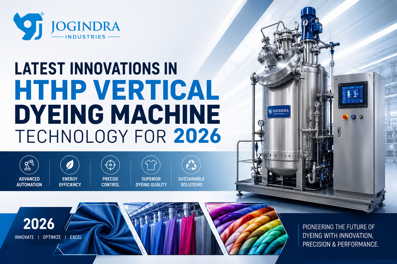 Latest Innovations in HTHP Vertical Dyeing Machine Technology for 2026